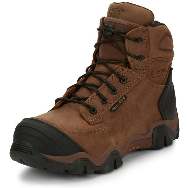 Chippewa Cross Terrain 6" Waterproof Composite Toe Work Boots - AE5003 - Overlook Boots