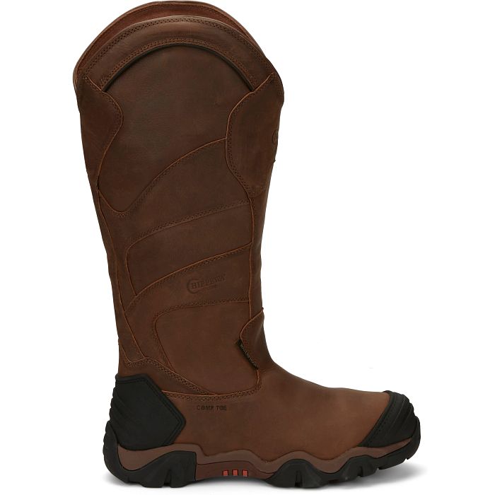Chippewa Men's Cross Terrain 17" Composite Toe Waterproof Pull-On Snake Hunt Boot- AE5034 - Overlook Boots
