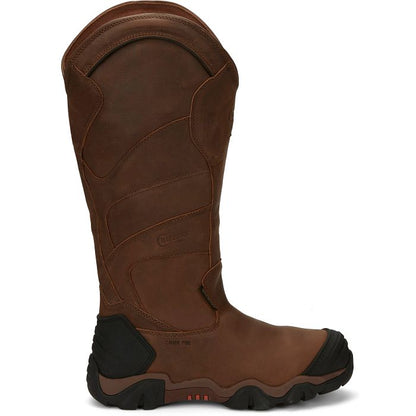 Chippewa Men's Cross Terrain 17" Composite Toe Waterproof Pull-On Snake Hunt Boot- AE5034 - Overlook Boots