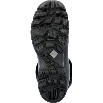 Muck Men's Arctic Excursion Mid 12" Waterproof Rubber Work Boot- Black - AEP-000 - Overlook Boots