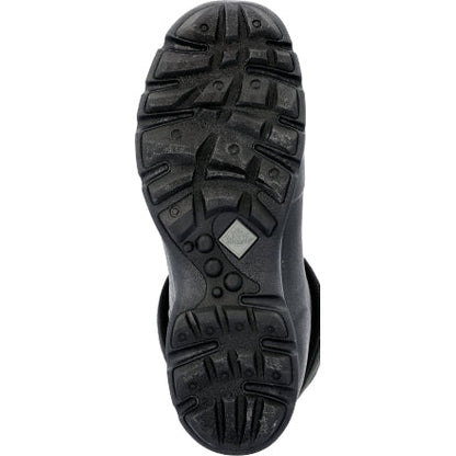 Muck Men's Arctic Excursion Mid 12" Waterproof Rubber Work Boot- Black - AEP-000 - Overlook Boots