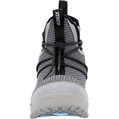 Xtratuf Men's Nylon Ice 6" Waterproof 200G Ankle Deck Boot -Grey- AIMN100  - Overlook Boots