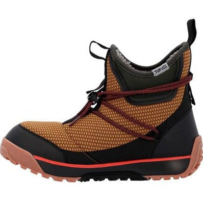 Xtratuf Men's Nylon Ice 6" Waterproof 200G Pac Ankle Deck Boot -Brown- AIMN900 - Overlook Boots
