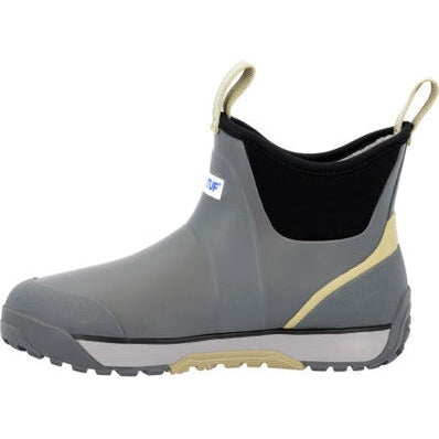 Xtratuf Men's Ice Rubber 6" Waterproof Ankle Deck Boot -Grey- AIMR100 - Overlook Boots