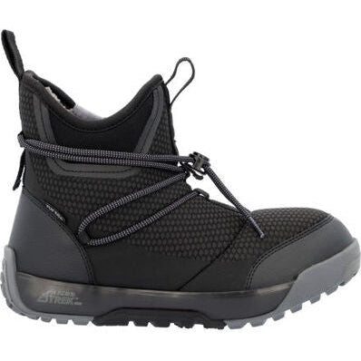 Xtratuf Women's Nylon Ice 6" Waterproof 200G Pac Ankle Deck Boot -Black- AIWN000 5 / Medium / Black - Overlook Boots