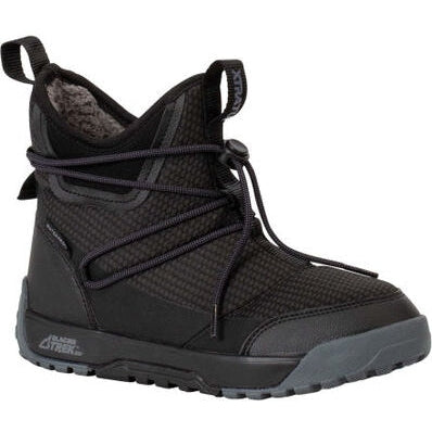 Xtratuf Women's Nylon Ice 6" Waterproof 200G Pac Ankle Deck Boot -Black- AIWN000 - Overlook Boots