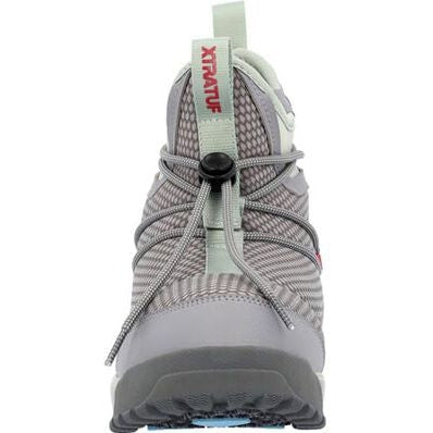 Xtratuf Women's Nylon Ice 6" Waterproof 200G Pac Ankle Deck Boot -Grey- AIWN100 - Overlook Boots