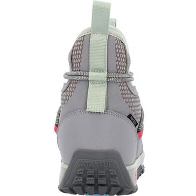 Xtratuf Women's Nylon Ice 6" Waterproof 200G Pac Ankle Deck Boot -Grey- AIWN100 - Overlook Boots