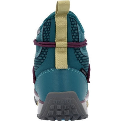 Xtratuf Women's Nylon Ice 6" Waterproof 200G Pac Ankle Deck Boot -Teal- AIWN300 - Overlook Boots