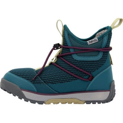 Xtratuf Women's Nylon Ice 6" Waterproof 200G Pac Ankle Deck Boot -Teal- AIWN300 - Overlook Boots
