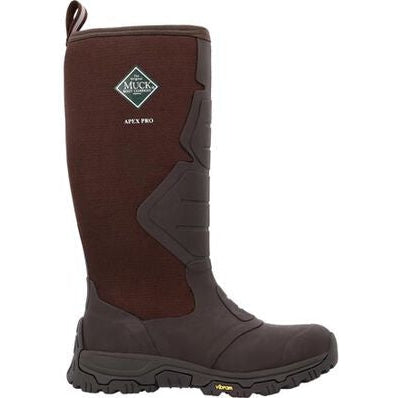 Muck Men's Apex Pro 16" Waterproof Insulated Outdoor Work Boot - Brown - APMS900 7 / Medium / Brown - Overlook Boots