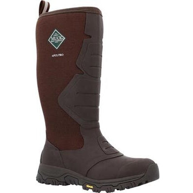 Muck Men's Apex Pro 16" Waterproof Insulated Outdoor Work Boot - Brown - APMS900 - Overlook Boots
