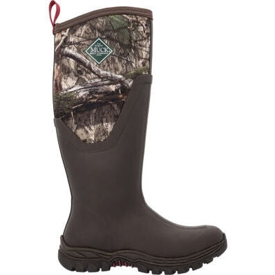 Muck Women's Mossy Oak Waterproof Arctic Sport Tall Work Boot - Brown - AS2TMDNA 5 / Medium / Brown - Overlook Boots