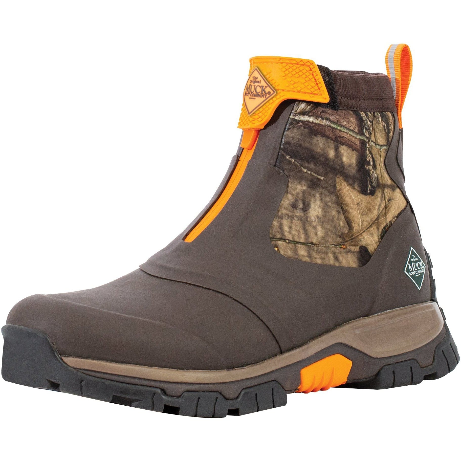 Muck Men's Apex Mid Zip Waterproof Outdoor Hunt Boot - Camo - AXMZ-MOC - Overlook Boots
