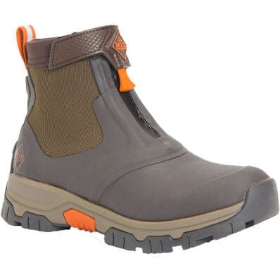 Muck Men's Apex Mid Zip Waterproof Hunt Boot  - AXMZ-900 7 / Medium / Grey - Overlook Boots