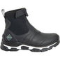 Muck Women's Apex 7.5" Waterproof Mid Zip Ankle Work Boot -Black- AXWZ000 5 / Medium / Black - Overlook Boots