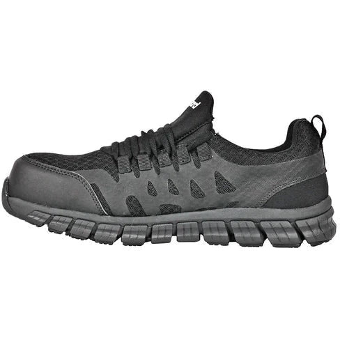 DieHard Men's Bonneville Composite Toe Slip Resistant Shoe - Black DH20122 - Overlook Boots