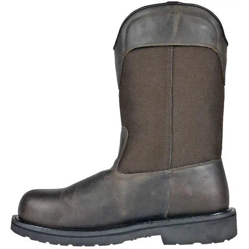Hoss Men's Buck 11" Steel Safety Toe Duty Boot - Black 90416  - Overlook Boots