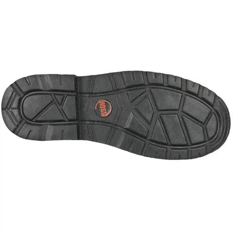 Hoss Men's Buck 11" Steel Safety Toe Duty Boot - Black 90416  - Overlook Boots