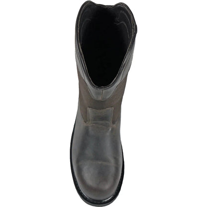 Hoss Men's Buck 11" Steel Safety Toe Duty Boot - Black 90416  - Overlook Boots