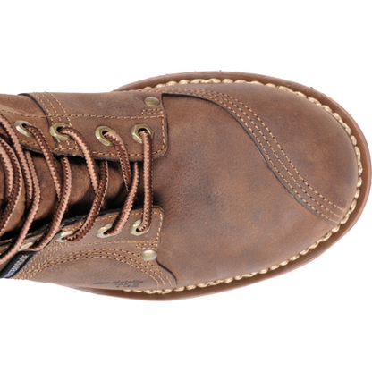 Carolina Men's Linesman 10" Composite Toe Waterproof Work Boot - Brown - CA1904 - Overlook Boots