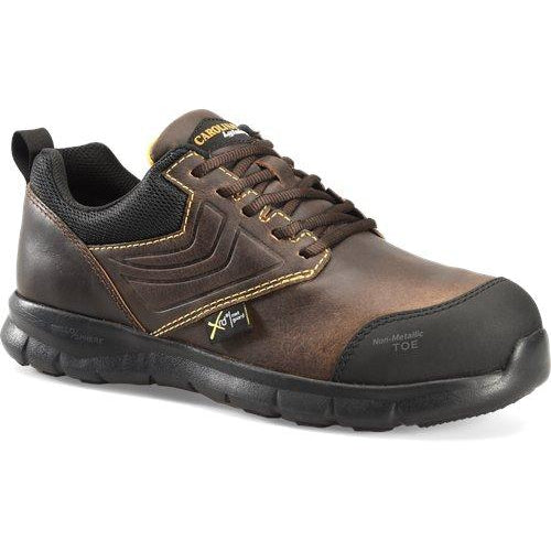 Carolina Men's Lytning 1.9 Composite Toe MG Lightweight Work Shoe - Brown - CA1906 8 / Medium / Dark Brown - Overlook Boots