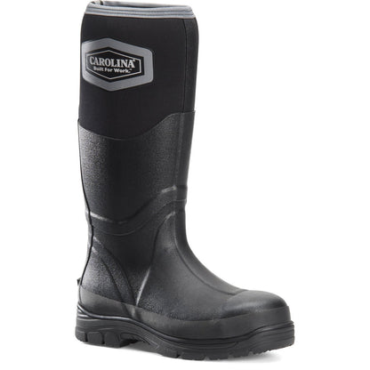 Carolina Men's Graupel 16" Steel Toe Waterproof Rubber Work Boot - Black - CA2200 6 / Medium / Black - Overlook Boots