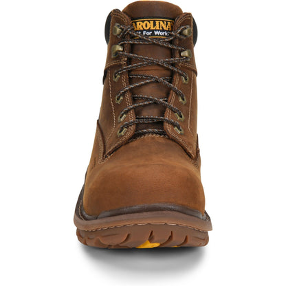 Carolina Men's Dormite 6" Composite Toe Waterproof Work Boot - Dark Brown - CA3558 - Overlook Boots