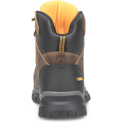 Carolina Men's Falcon 6" Steel Toe Waterproof Metguard Work Boot -Brown- CA3591 - Overlook Boots