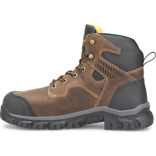 Carolina Men's Falcon 6" Steel Toe Waterproof Metguard Work Boot -Brown- CA3591 - Overlook Boots