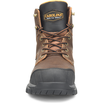 Carolina Men's Falcon 6" Steel Toe Waterproof Metguard Work Boot -Brown- CA3591 - Overlook Boots