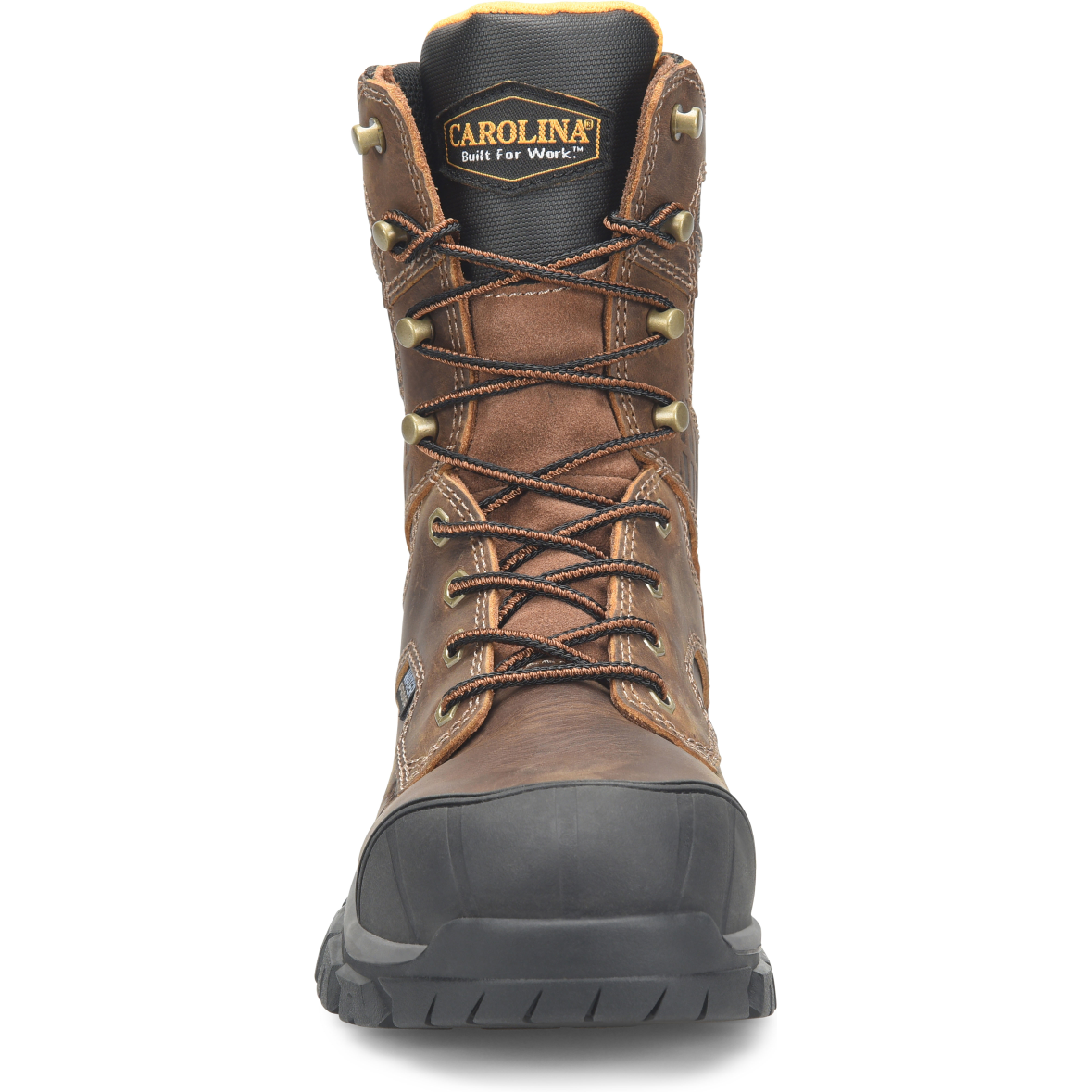 Carolina Men's Falcon 8" Steel Toe Waterproof Slip Resistant Work Boot -Brown- CA3592 - Overlook Boots