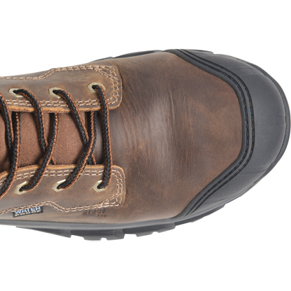 Carolina Men's Falcon 8" Steel Toe Waterproof Slip Resistant Work Boot -Brown- CA3592 - Overlook Boots