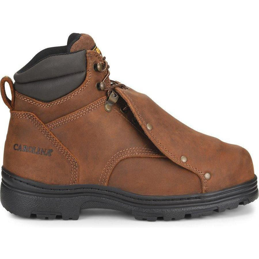 Carolina Men's Foreman 6" External Metguard Work Boot - Brown - CA3630  - Overlook Boots