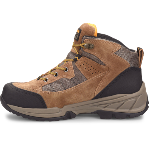 Carolina Men's Granite 5" Steel Toe Hiker Work Shoe Dark Brown- CA4561  - Overlook Boots