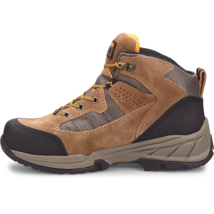 Carolina Men's Granite 5" Steel Toe Hiker Work Shoe Dark Brown- CA4561  - Overlook Boots