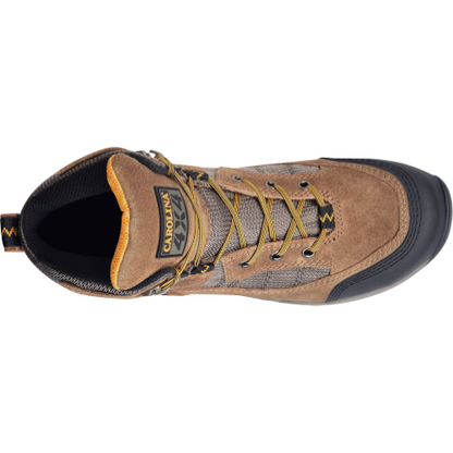 Carolina Men's Granite 5" Steel Toe Hiker Work Shoe Dark Brown- CA4561  - Overlook Boots