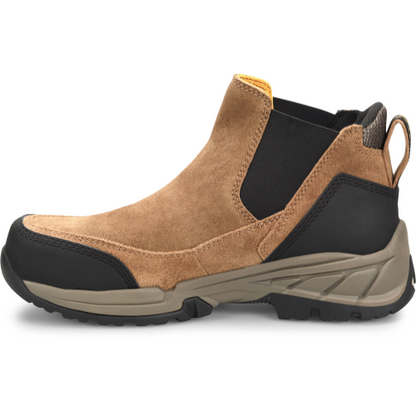 Carolina Men's Granite 6" Steel Toe Hiker Work Shoe Dark Brown- CA4563  - Overlook Boots