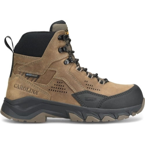 Carolina Men's Subframe 6.5" Composite Toe Waterproof Hiker Work Boot -Brown- CA4580 8 / Medium / Brown - Overlook Boots