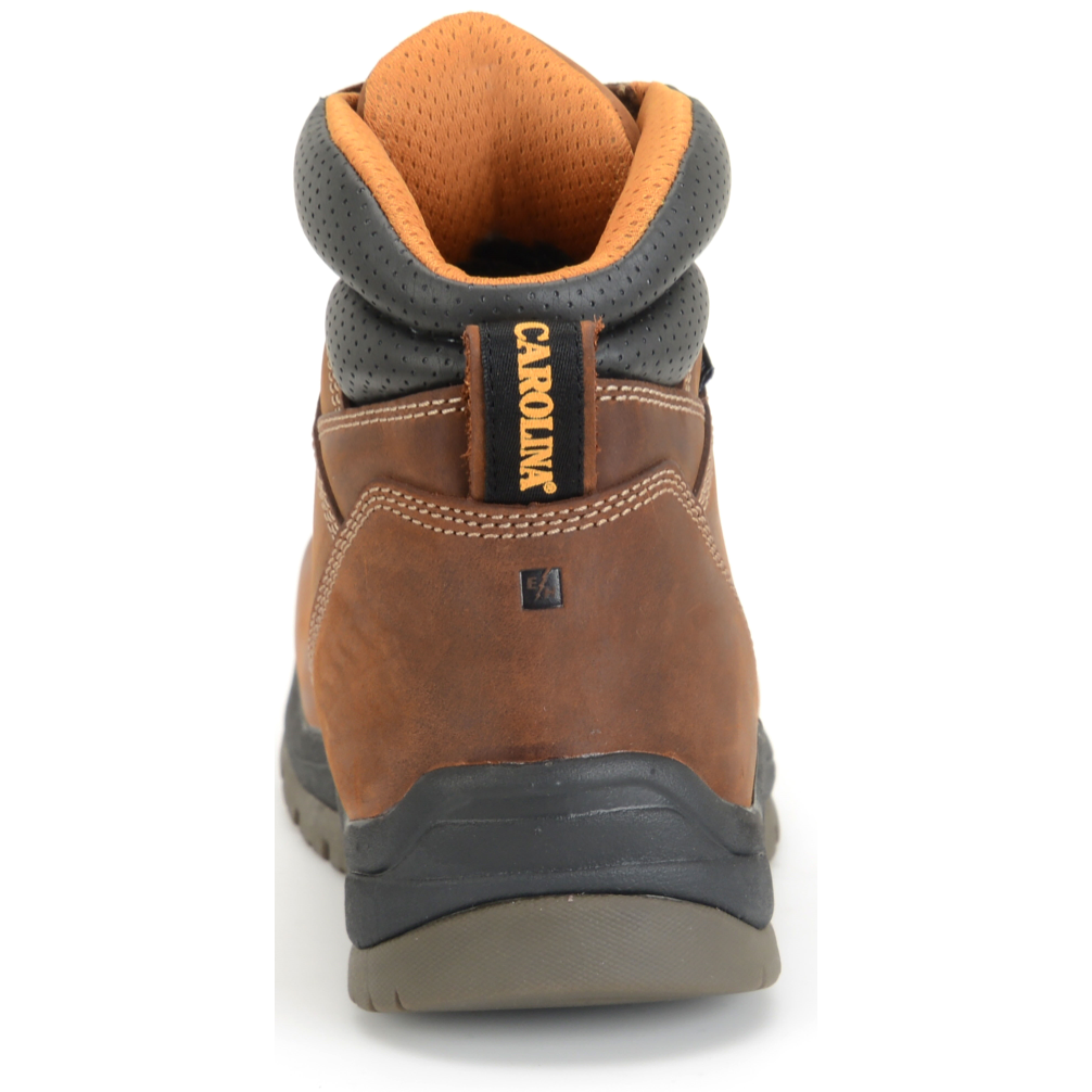 Carolina Men's Bruno Lo 6" Soft Toe Waterproof Work Boot - Brown - CA5020 - Overlook Boots