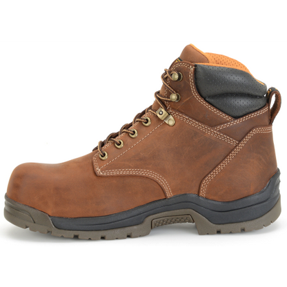 Carolina Men's Bruno Lo 6" Soft Toe Waterproof Work Boot - Brown - CA5020 - Overlook Boots