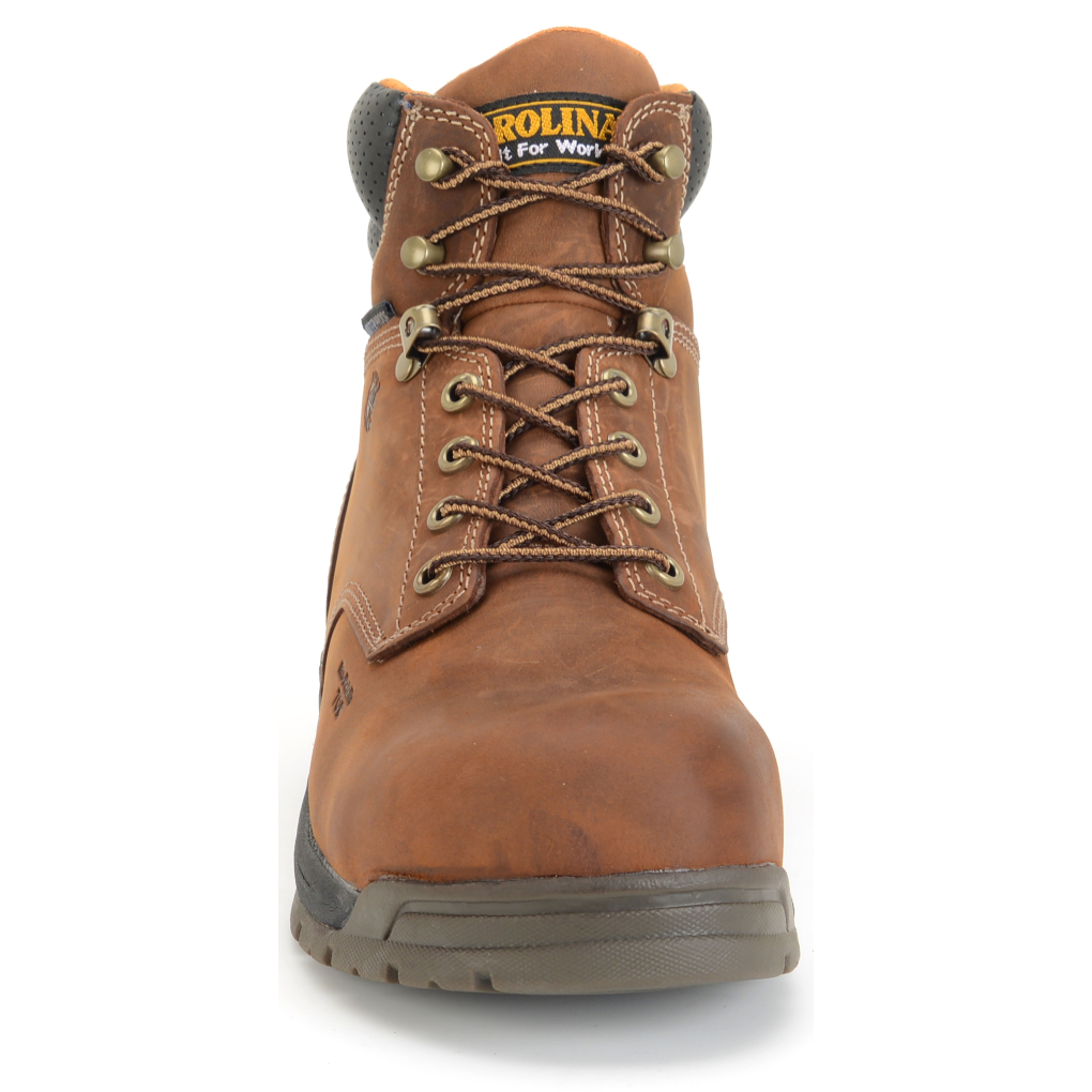 Carolina Men's Bruno Lo 6" Soft Toe Waterproof Work Boot - Brown - CA5020 - Overlook Boots