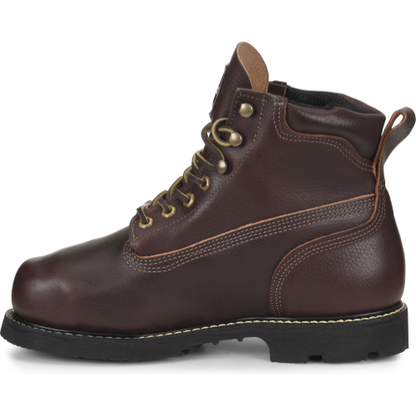 Carolina Men's INT 2.0 6" Steel Toe Internal Metguard Work Boot - Brown - CA517 - Overlook Boots