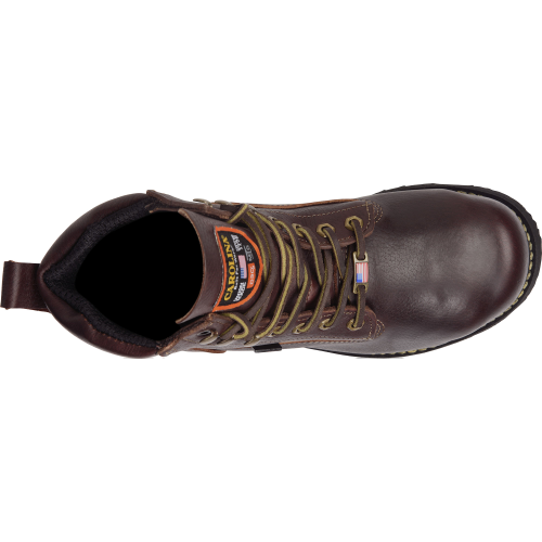 Carolina Men's INT 2.0 6" Steel Toe Internal Metguard Work Boot - Brown - CA517 - Overlook Boots