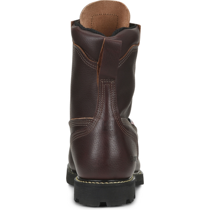Carolina Men's INT 2.0 8" Steel Toe Internal Metguard Work Boot -Brown- CA518 - Overlook Boots