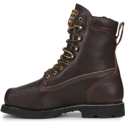 Carolina Men's INT 2.0 8" Steel Toe Internal Metguard Work Boot -Brown- CA518 - Overlook Boots