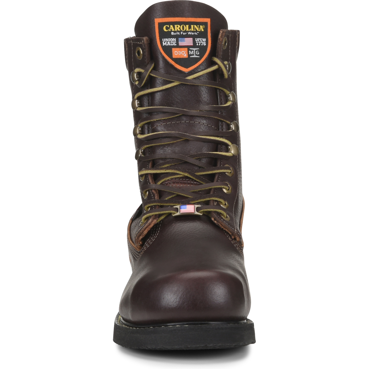 Carolina Men's INT 2.0 8" Steel Toe Internal Metguard Work Boot -Brown- CA518 - Overlook Boots