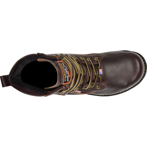 Carolina Men's INT 2.0 8" Steel Toe Internal Metguard Work Boot -Brown- CA518 - Overlook Boots