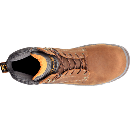 Carolina Men's Duke 6" Carbon Composite Toe Waterproof Work Boot - Brown - CA5540 - Overlook Boots
