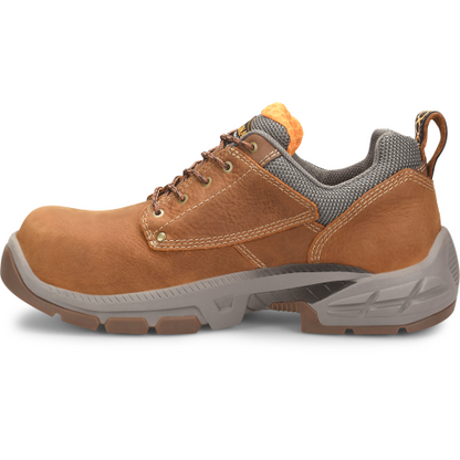 Carolina Men's Duke Composite Toe Electrostatic Dissipative Oxford Work Shoe - Brown - CA5541 - Overlook Boots